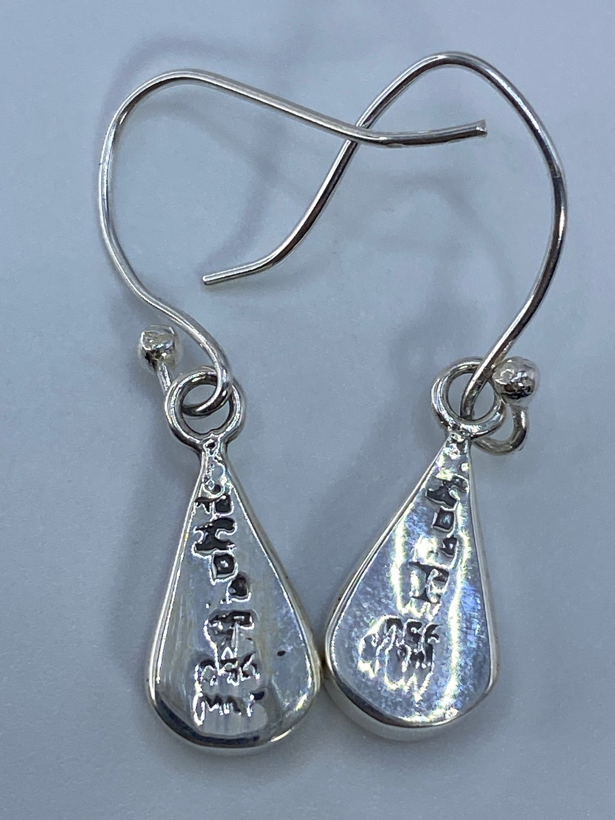 Aretes Ópalo de Fuego Rojo Plata 950 — Taxco — foto 5