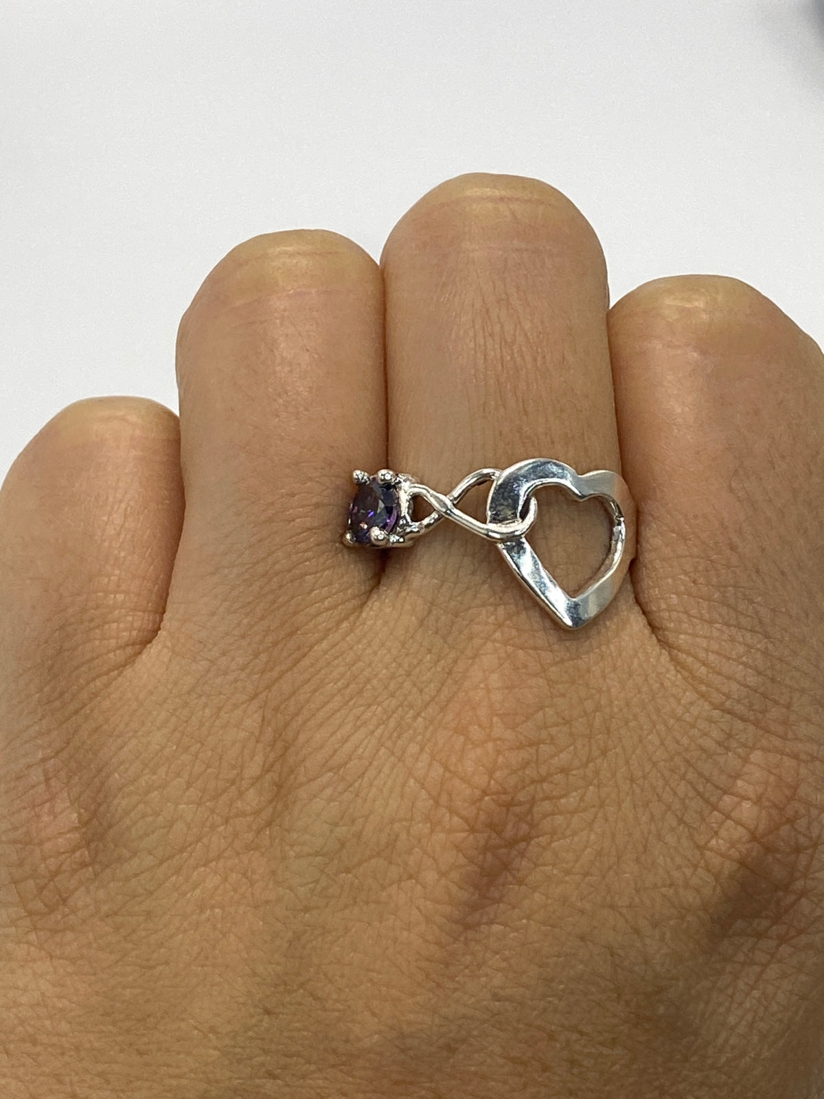Anillo Solitario de Plata con Circonia Multicolor — Taxco 925 — foto 6