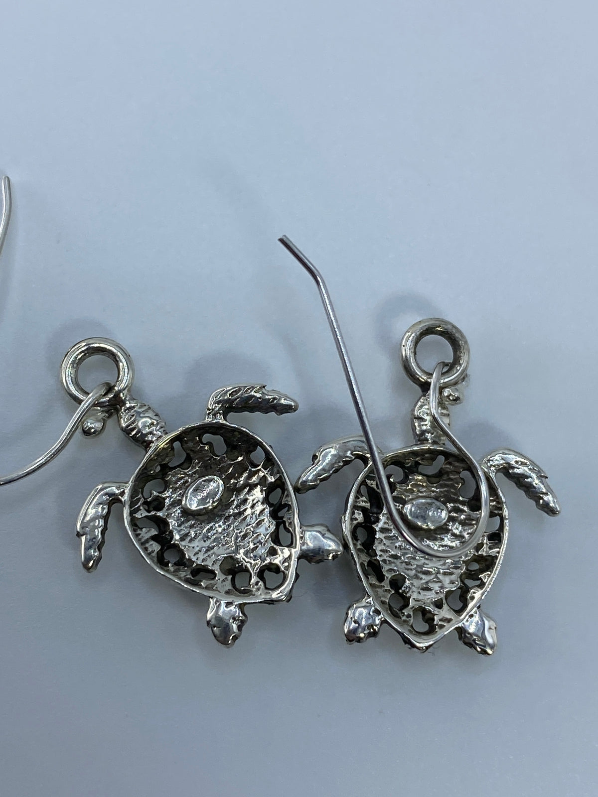 Aretes de Plata con Ópalo de Fuego Naranja — Taxco — foto 5