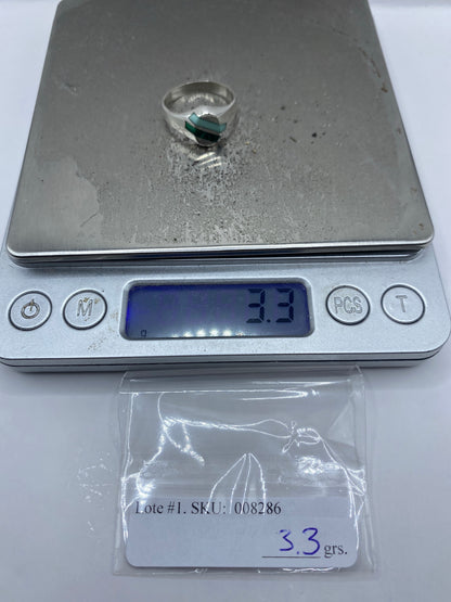 Anillo de Plata Turquesa y Malaquita — Taxco 925 — foto 7
