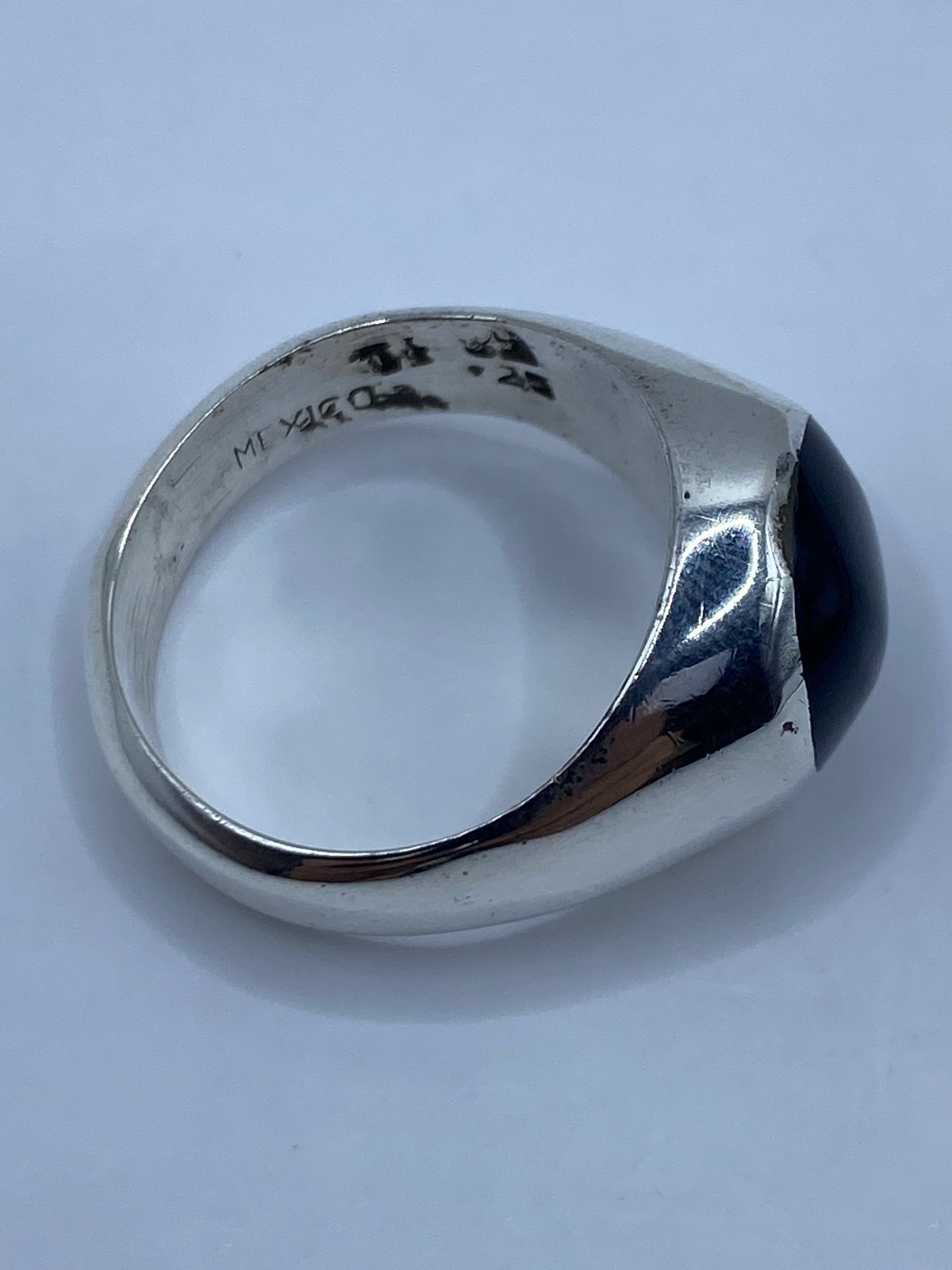 Anillo de Plata con Ónix Negro — Taxco 925 — foto 5