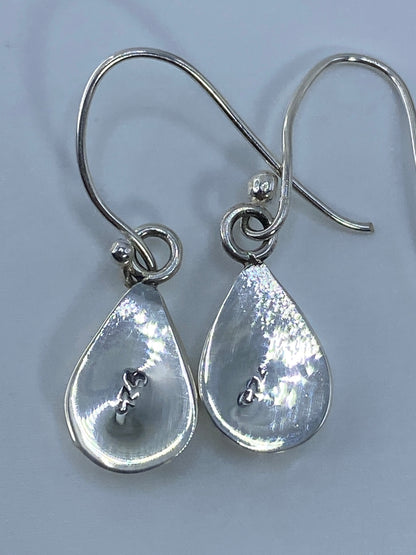 Aretes de Plata Ópalo de Fuego — Taxco 925 — foto 5