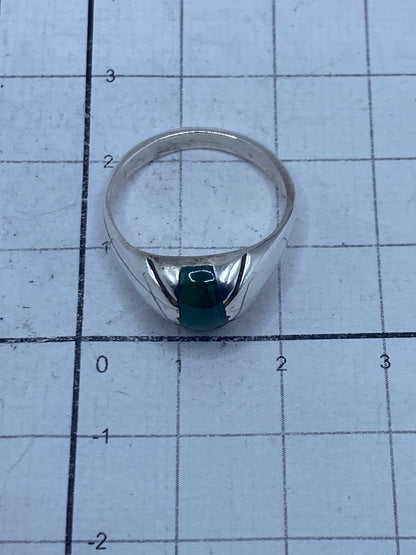 Anillo de Plata con Malaquita Verde — Taxco 925 — foto 4