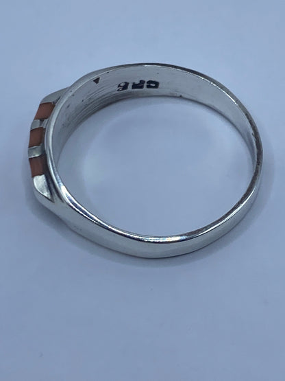 Anillo de Plata con Coral — Taxco 925 — foto 5