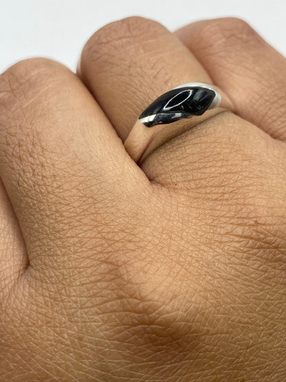 Anillo de Plata Ónix Negro — Taxco 925 — foto 6