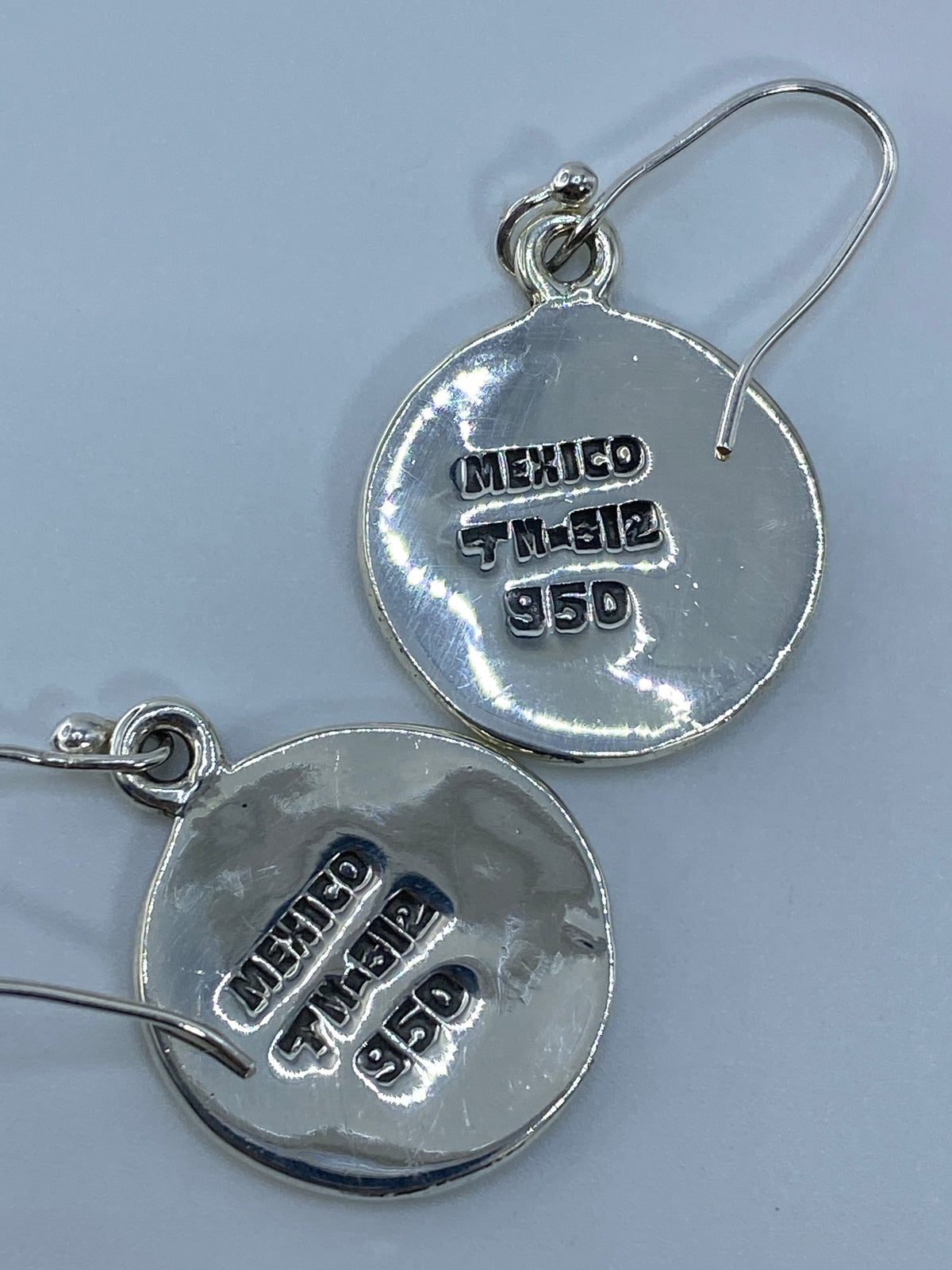 Aretes de Plata Ópalo de Fuego Verde — Taxco 950 — foto 5