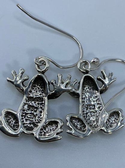 Aretes de Plata con Opalo de Fuego Sapo — Taxco 950 — foto 5