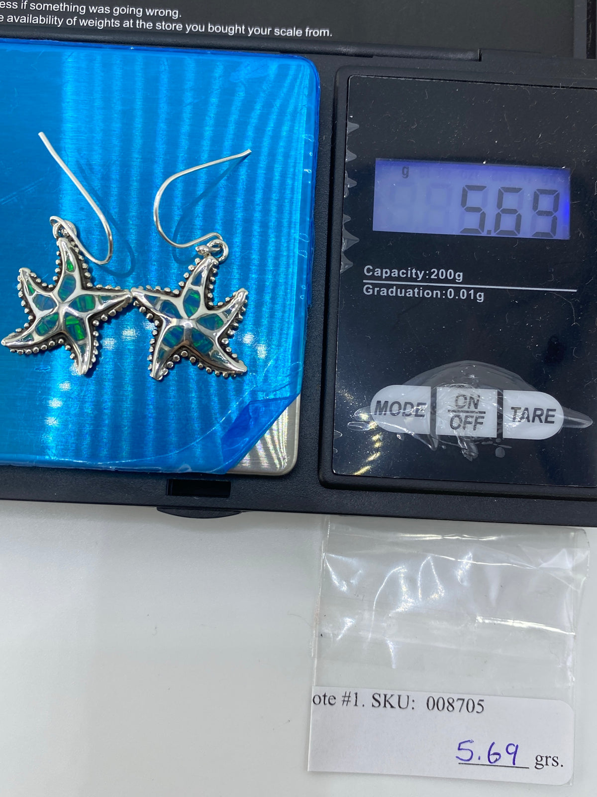 Aretes de Plata con Ópalo de Fuego Verde — Taxco 925 — foto 6