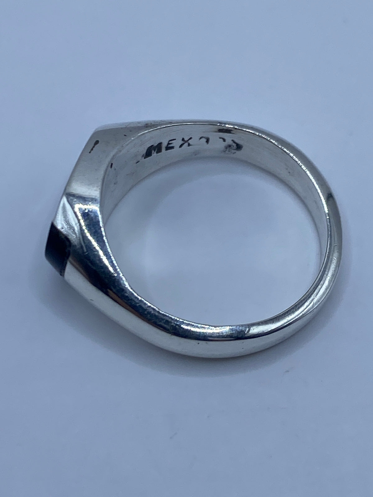 Anillo de Plata Onix Negra Minimalista — Taxco 925 — foto 5