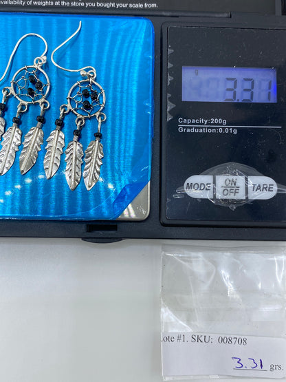 Aretes Atrapasueños de Plata 925 — Taxco — foto 6
