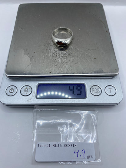 Anillo de Plata con Piedra Café — Taxco 925 — foto 7