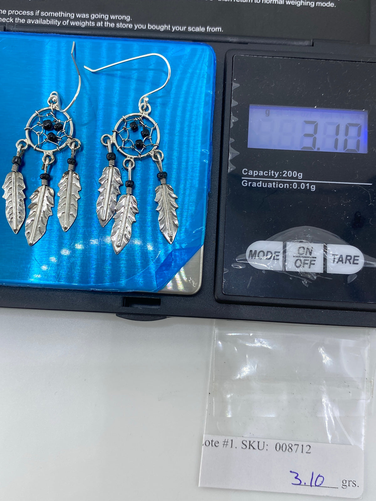 Aretes Atrapasueños de Plata 925 — Taxco — foto 6