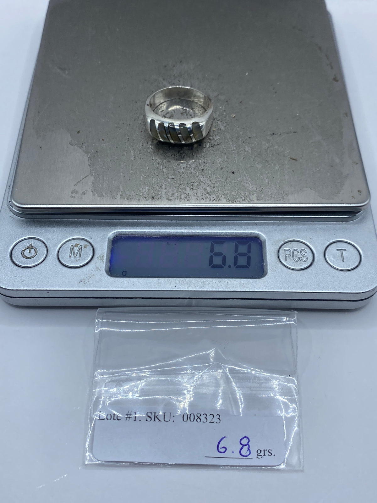 Anillo de Plata con Concha de Abulón — Taxco 925 — foto 7