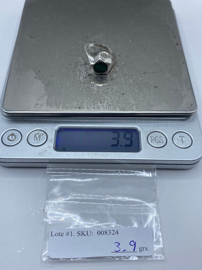 Anillo de Plata Estrella con Malaquita Verde — Taxco 925 — foto 7