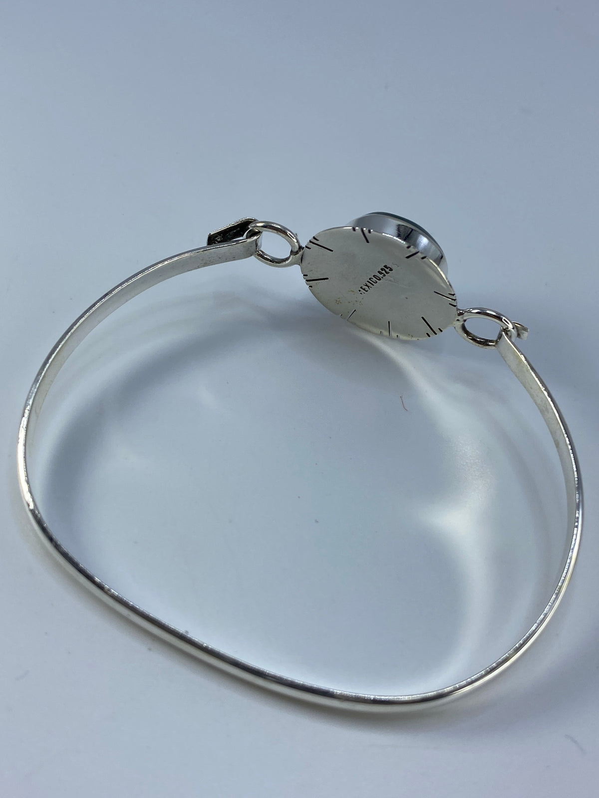 Brazalete de Plata Malaquita Verde — Taxco 925 — foto 5