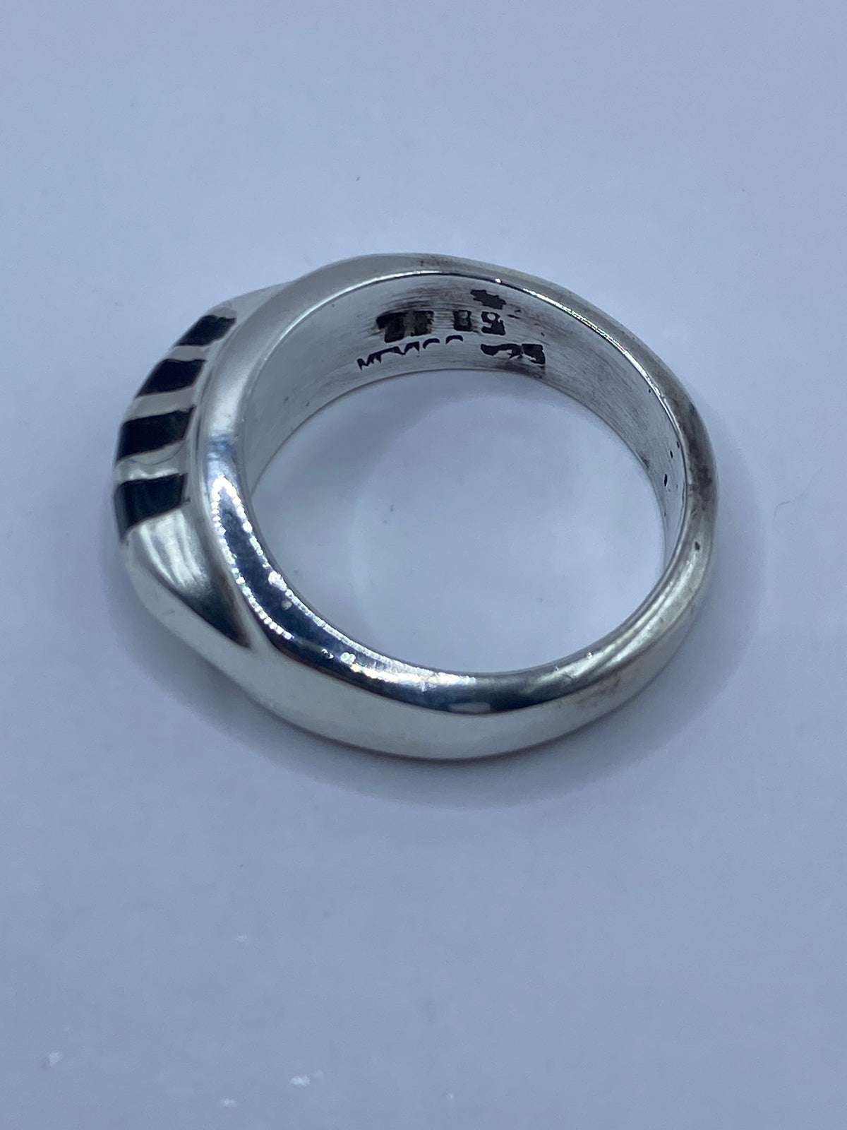 Anillo de Plata con Ónix Negro — Taxco 925 — foto 5