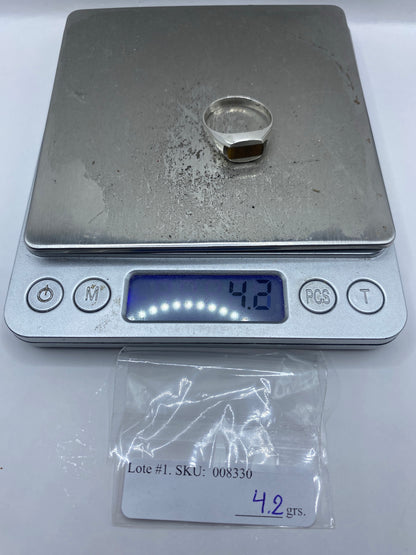 Anillo de Plata Ojo de Tigre — Taxco 925 — foto 7