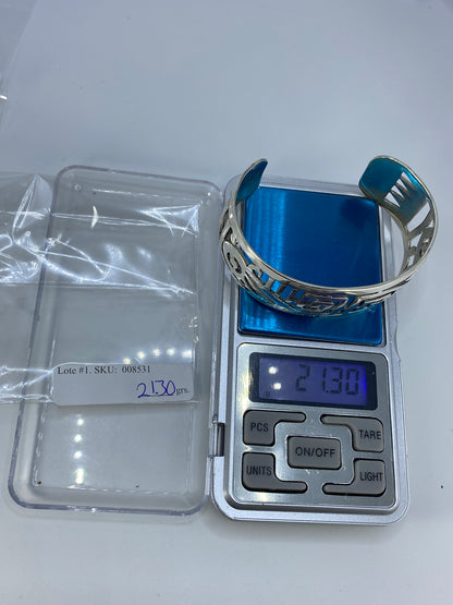 Brazalete de Plata Calado — Taxco 925 — foto 7