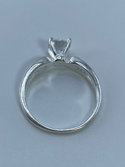 Anillo de Plata Solitario con Circonia — Taxco 925 — foto 5