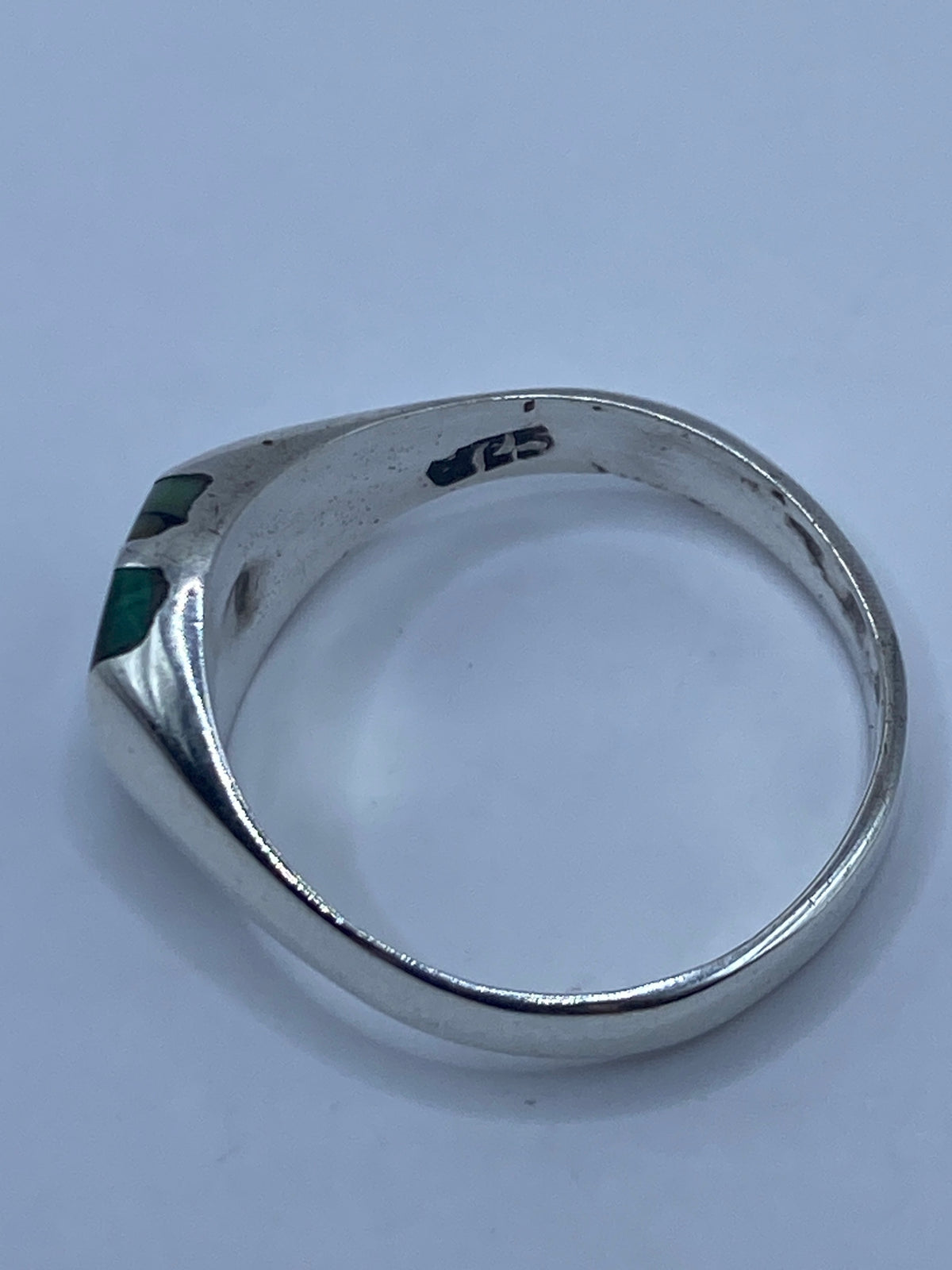 Anillo de Plata con Malaquita Verde — Taxco 925 — foto 5