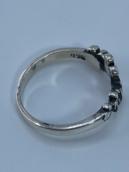 Anillo de Plata Repujado Floral — Taxco 925 — foto 5