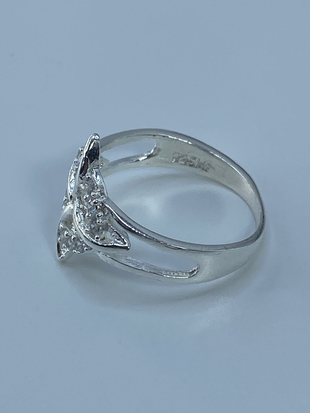 Anillo de Plata Micro-Circonia Cuatro Puntas — Taxco 925 — foto 5