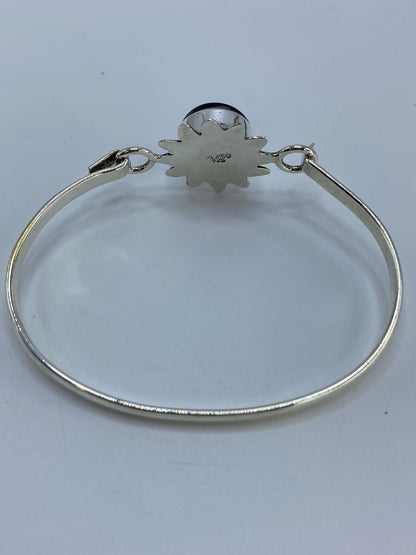 Brazalete de Plata con Ónix Negro — Taxco 925 — foto 5
