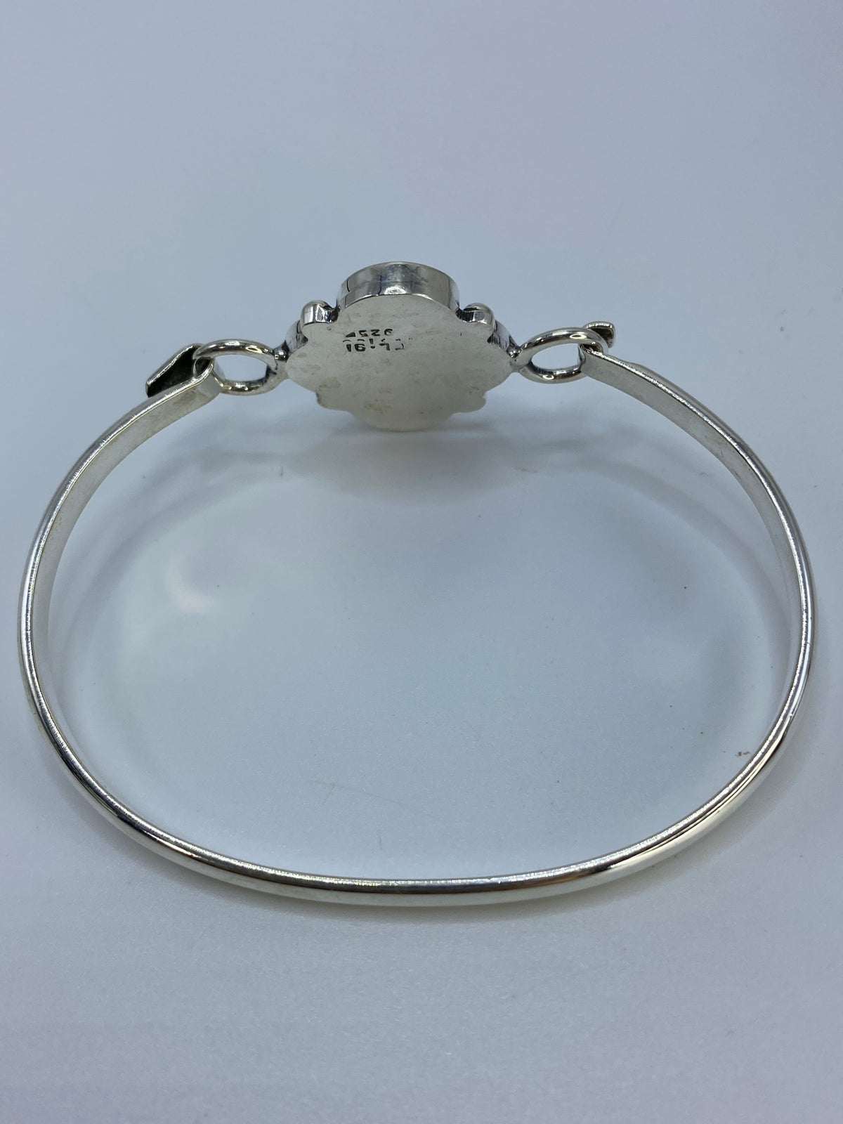 Brazalete de Plata con Ónix Negro — Taxco 925 — foto 5