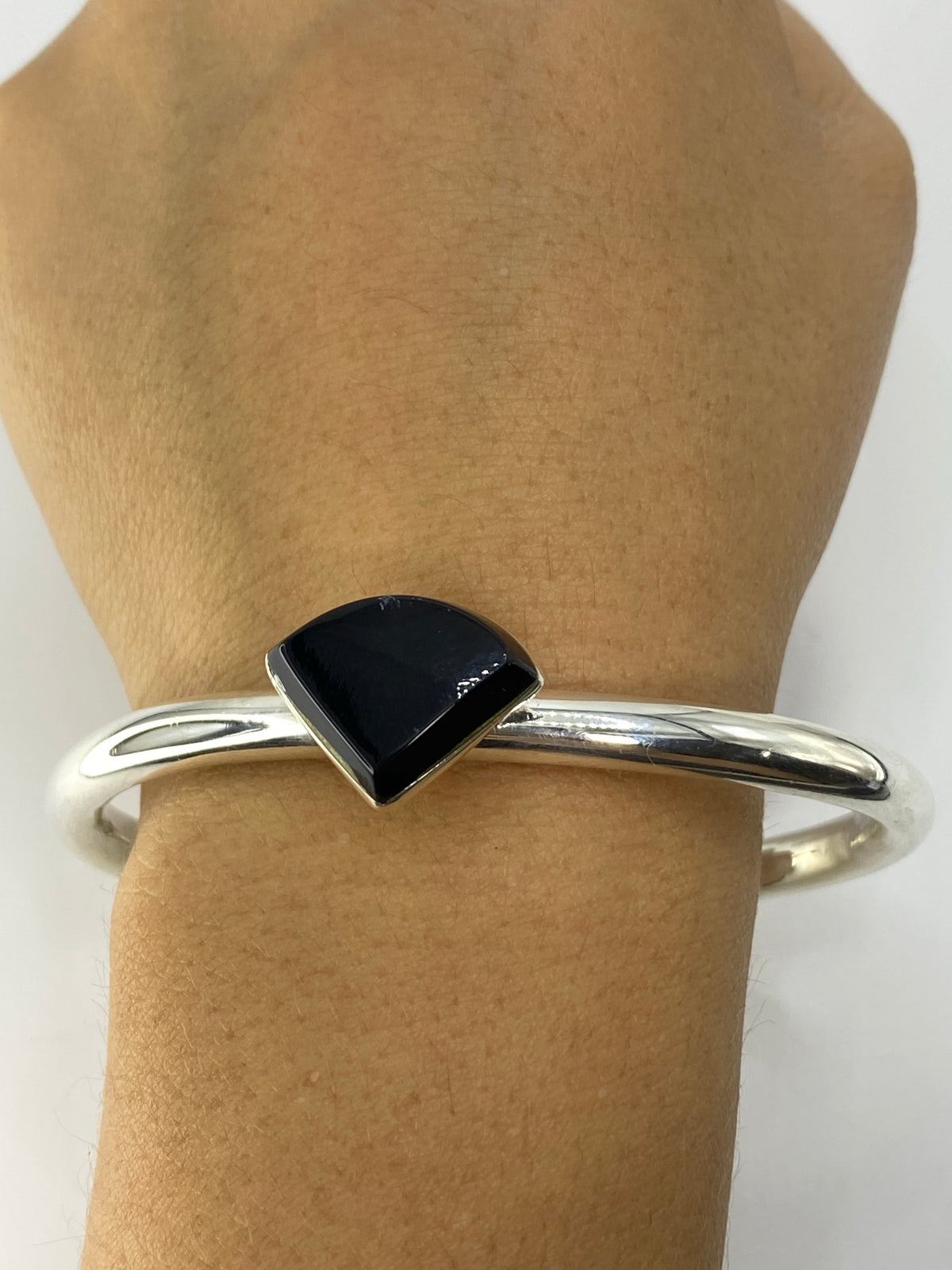 Brazalete Plata Onix Negro — Taxco 925 — foto 6