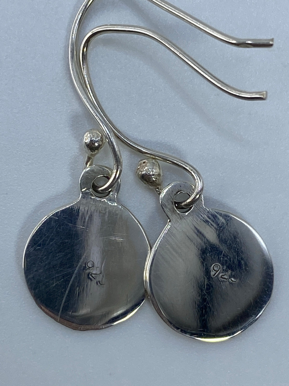 Aretes de Plata Repujados — Pirámide Azteca — foto 5
