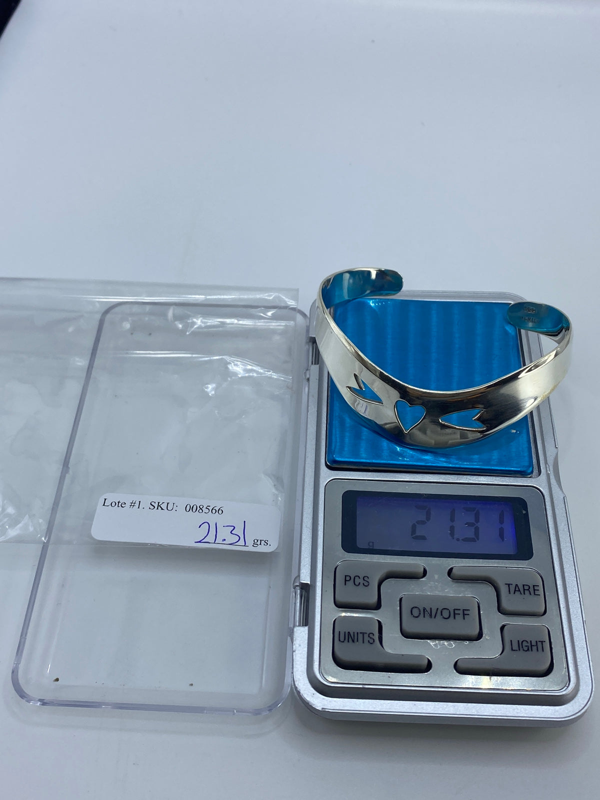 Brazalete de Plata Calado — Diámetro 6.3 cm | Taxco 925 — foto 7