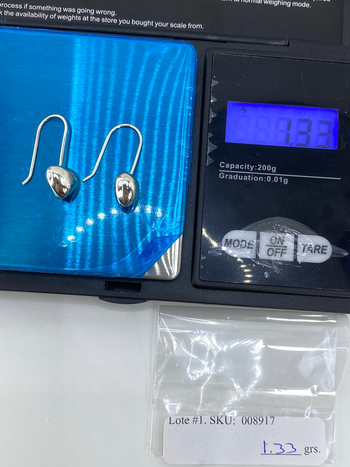 Aretes de Plata Corazón — Taxco 925 — foto 6