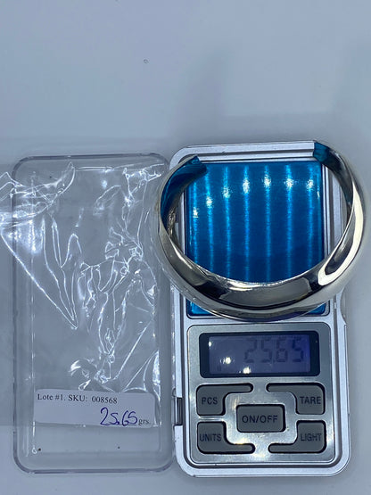 Brazalete de Plata Liso — Taxco 925 — foto 7