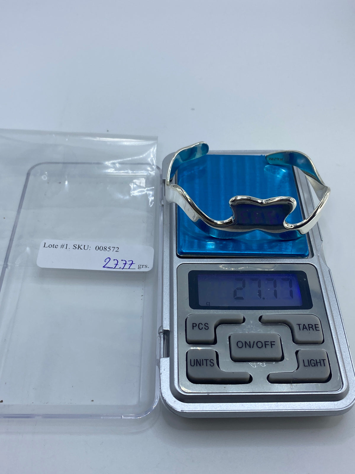 Brazalete de Plata Cartoneado — Taxco 925 — foto 7