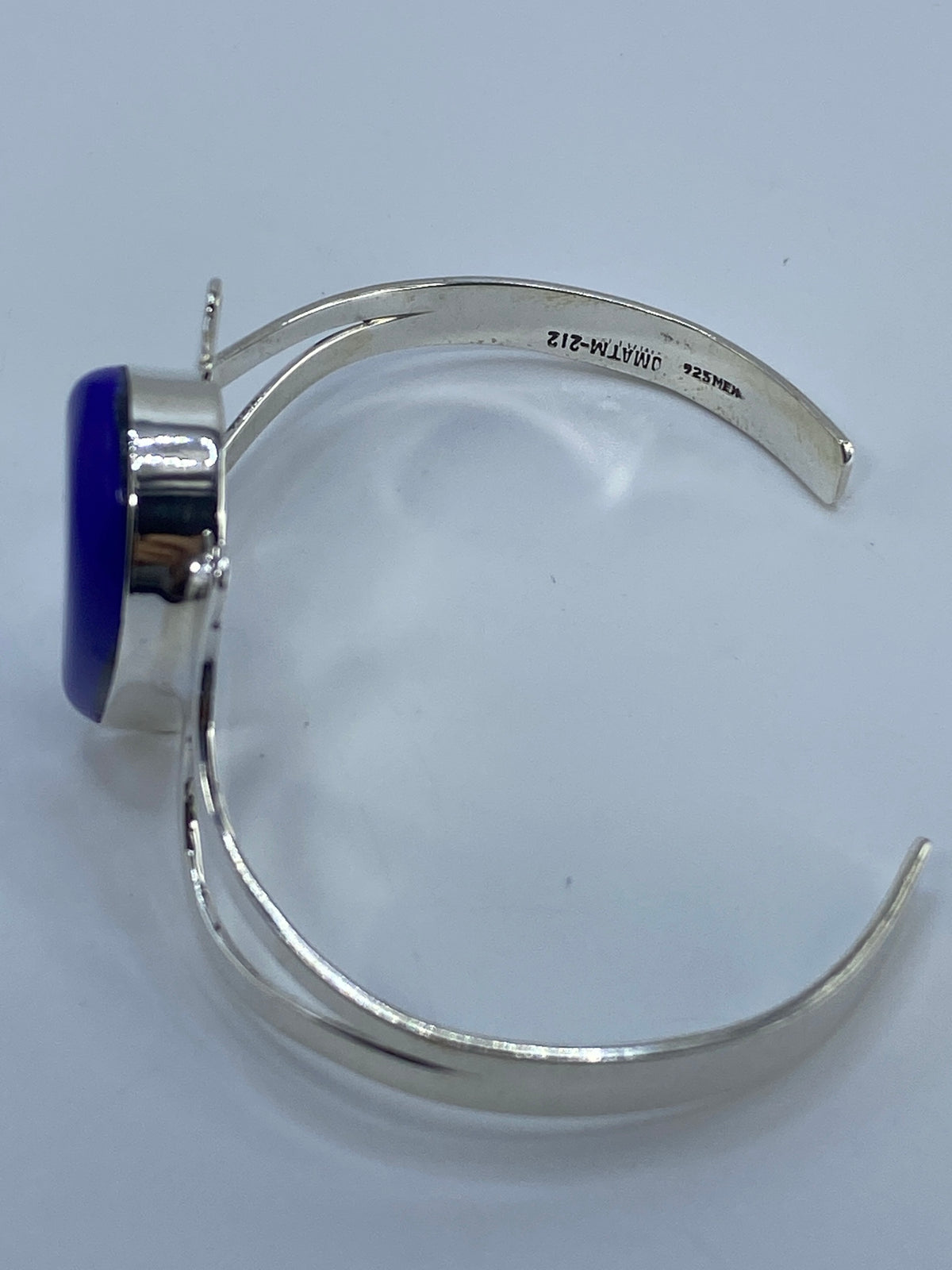 Brazalete Plata 925 con Lapislázuli Azul — Taxco — foto 5