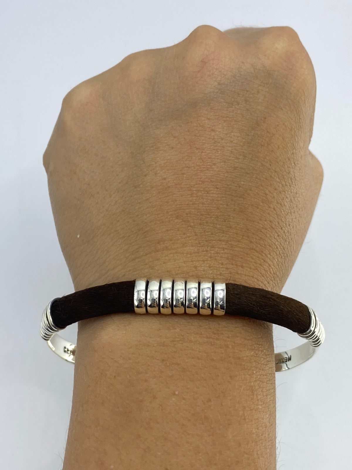 Brazalete de Plata Cartoneado — Taxco 925 — foto 6