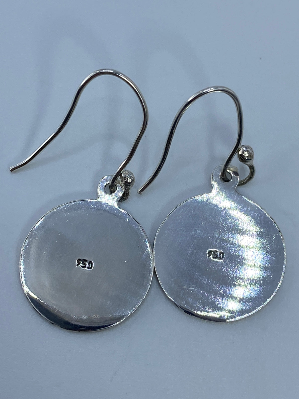 Aretes de Plata Repujado Círculo — Taxco 925 — foto 5