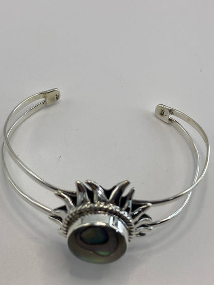 Brazalete Plata Concha de Abulón — Taxco 925 — foto 5