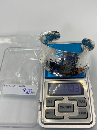 Brazalete Plata Calado 950 — Esclava Taxco — foto 7