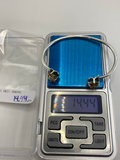 Brazalete de Plata 925 con Circonia — Taxco — foto 7