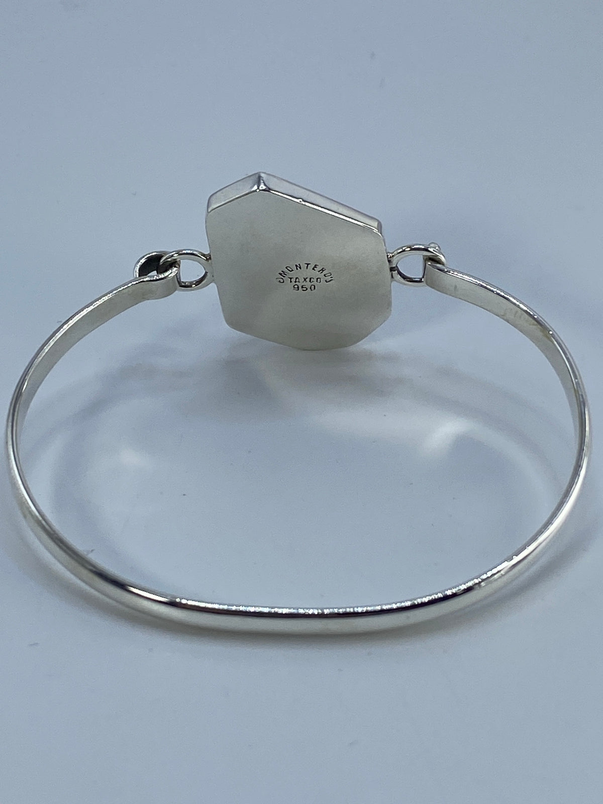 Brazalete Plata 950 Ojo de Tigre — Esclava Taxco — foto 5