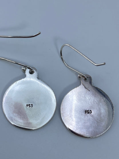Aretes de Plata Repujado Prehispánico — Taxco 950 — foto 5