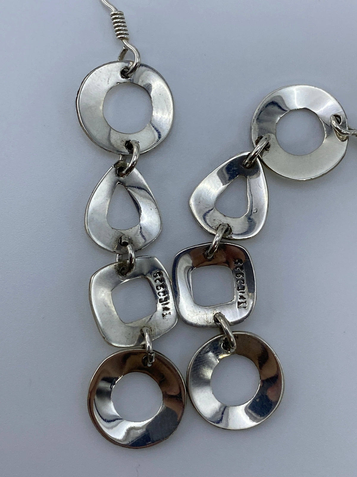 Aretes de Plata Calado Encadenados — Taxco 950 — foto 5