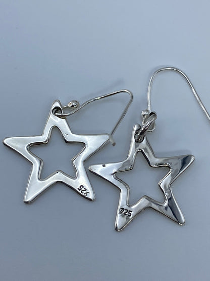 Aretes de Plata Calado Estrella — Taxco 925 — foto 5