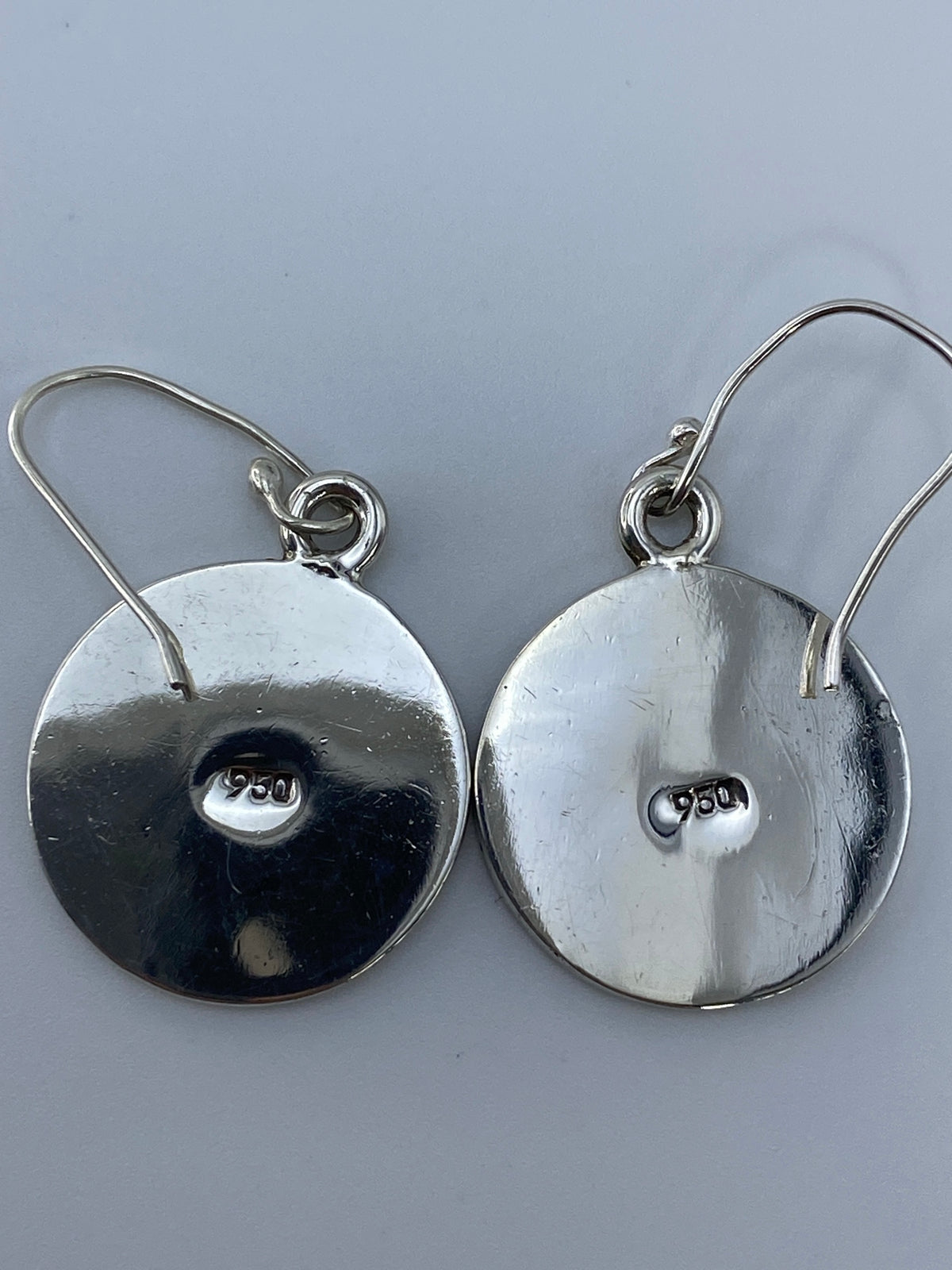 Aretes de Plata Repujada Prehispánica — Taxco 950 — foto 5