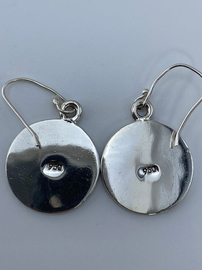 Aretes de Plata Repujada Prehispánica — Taxco 950 — foto 5