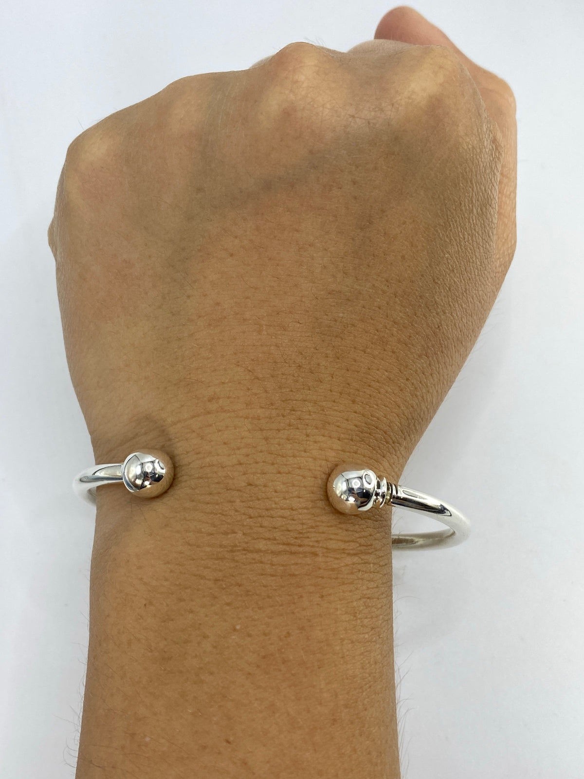 Brazalete de Plata Cartoneado — Taxco 925 — foto 6