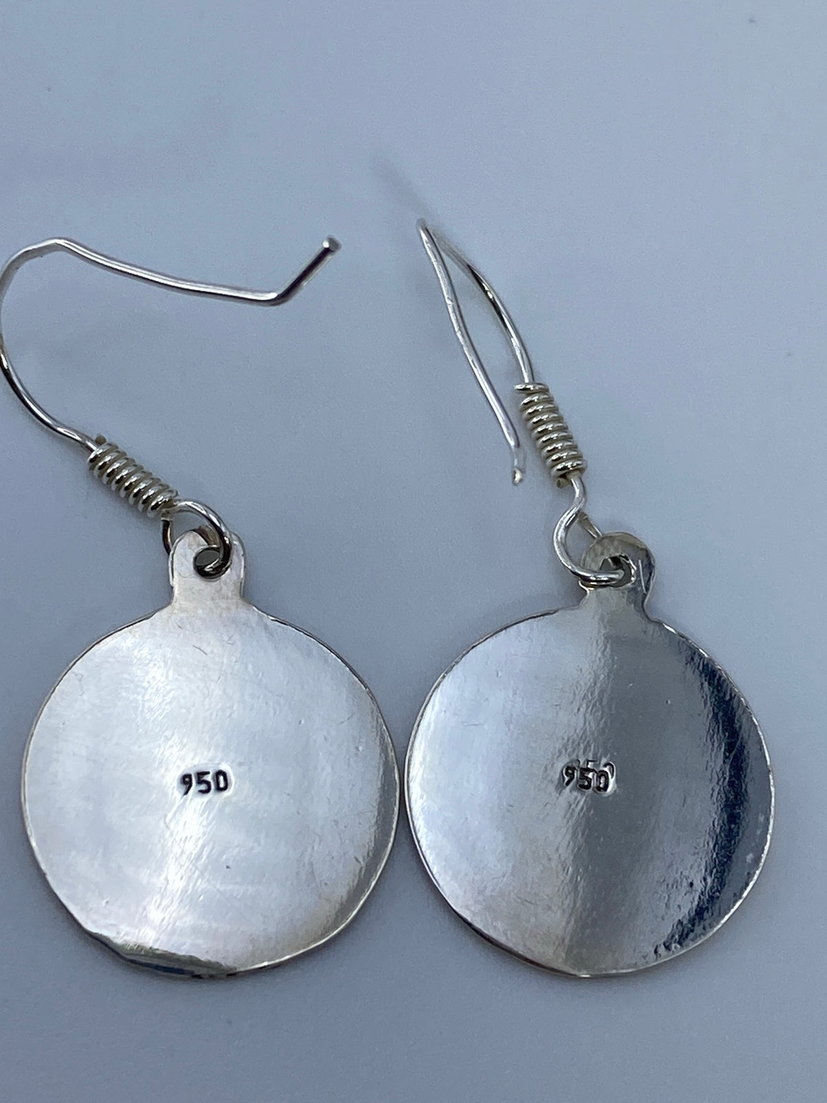 Aretes de Plata Repujado Prehispánico — Taxco 950 — foto 5