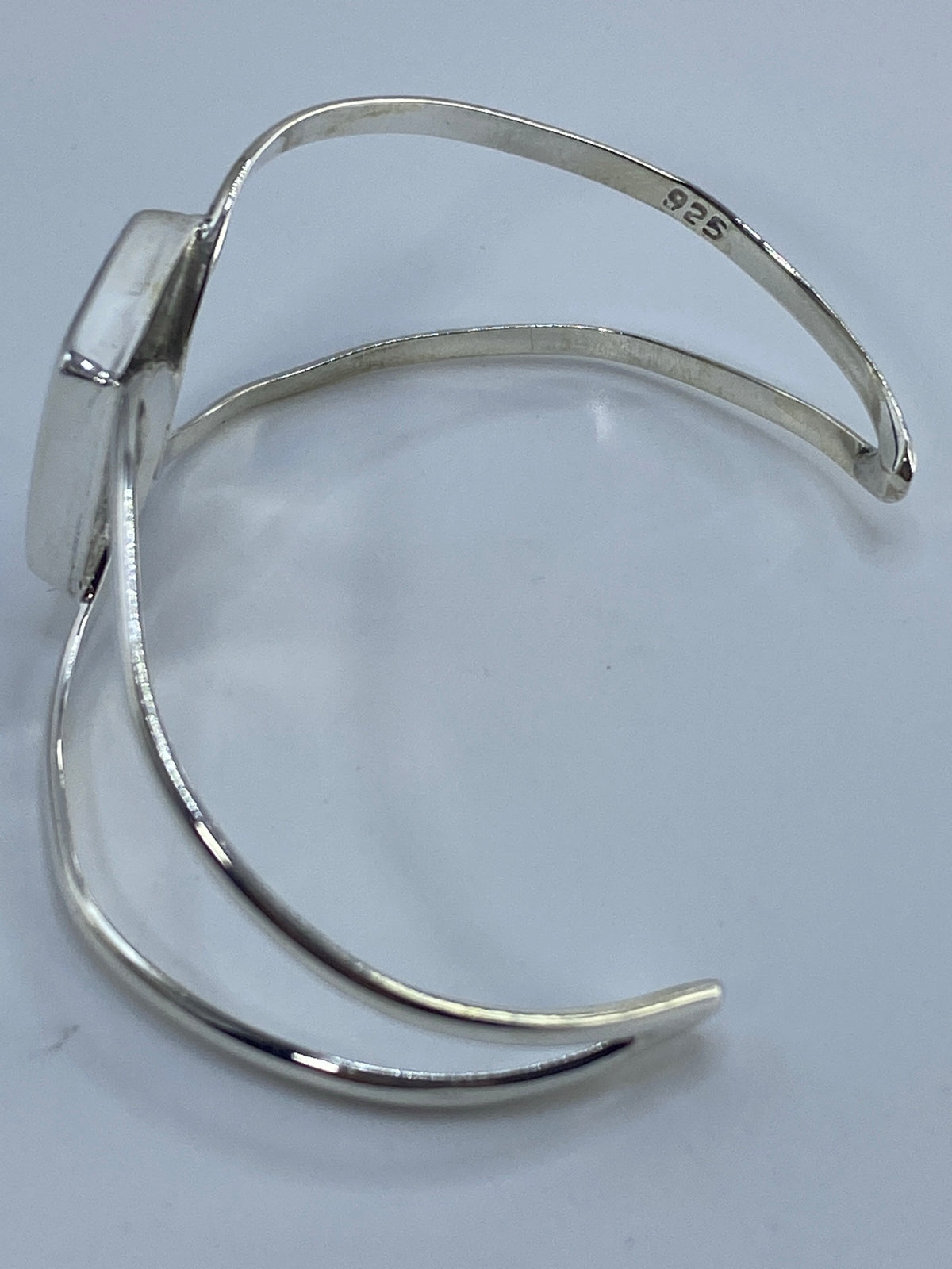 Brazalete de Plata con Coral y Ónix — Taxco 925 — foto 5