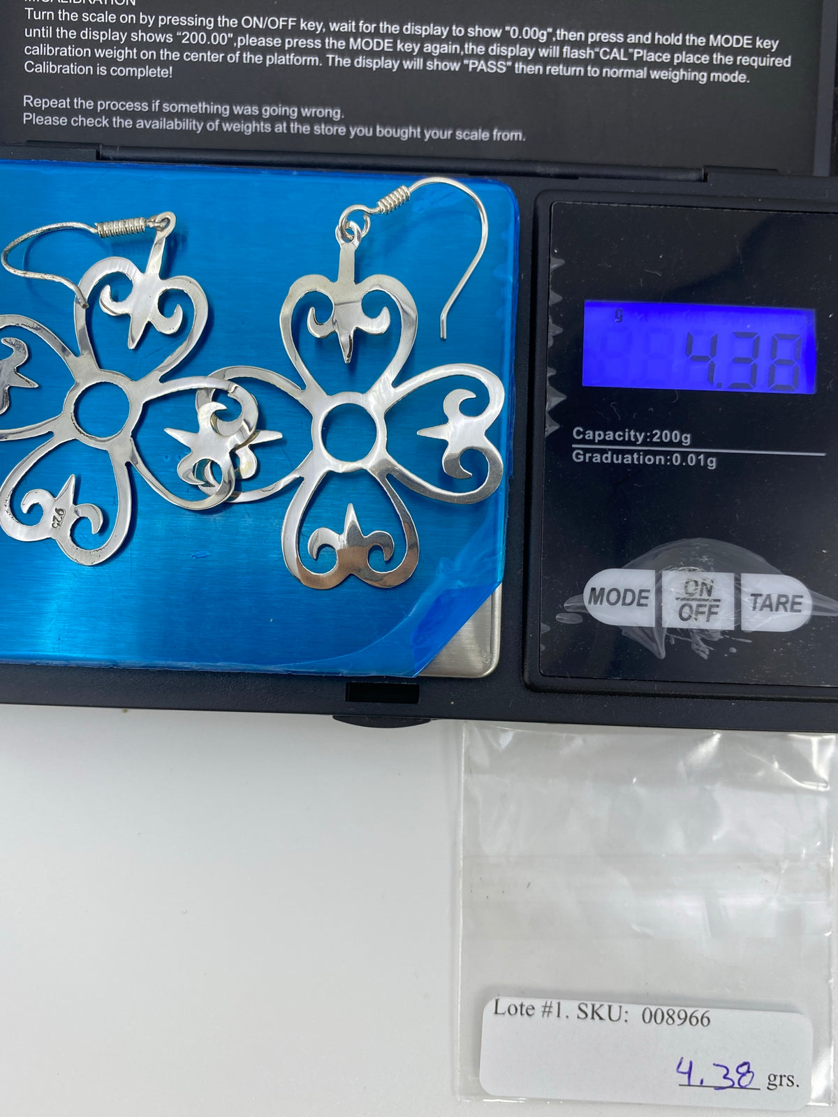 Aretes de Plata Calado Prehispánico — Taxco 925 — foto 6